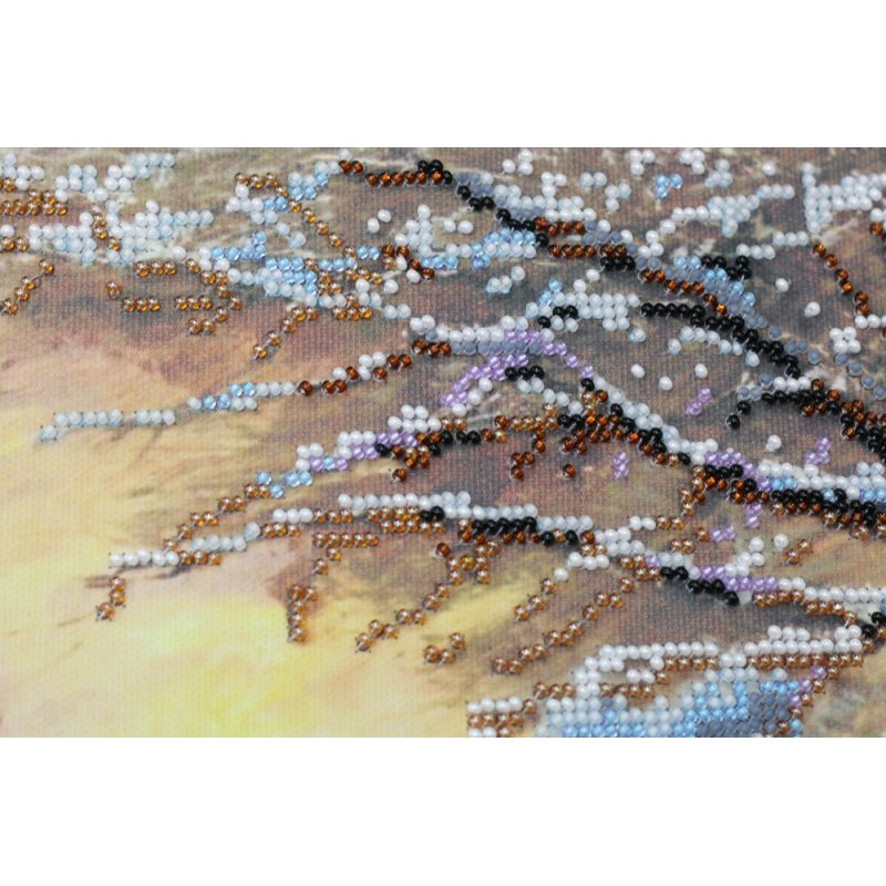 Main Bead Embroidery Kit Crystal winter