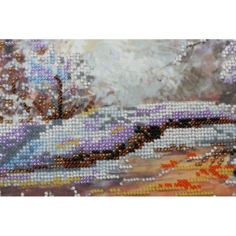 Main Bead Embroidery Kit Crystal winter