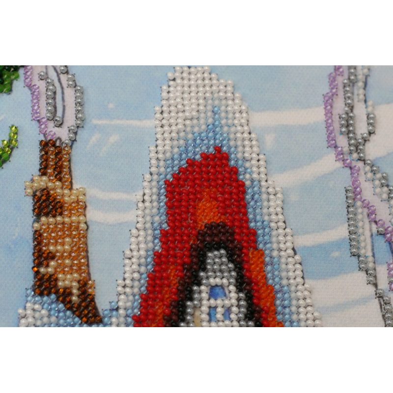 Main Bead Embroidery Kit Fabulous winter - 1