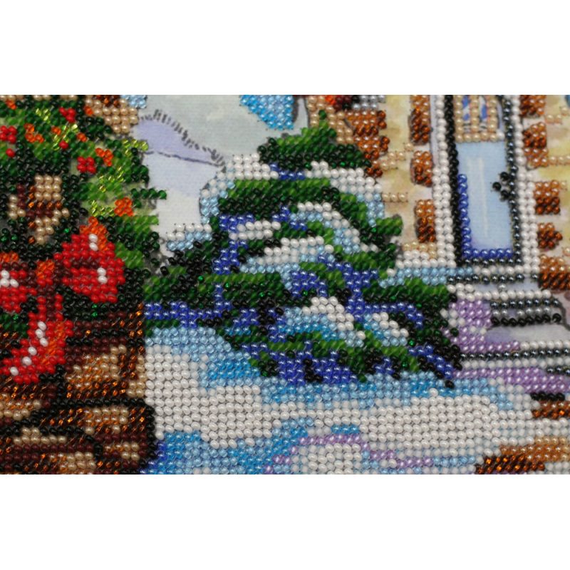 Main Bead Embroidery Kit Fabulous winter - 1