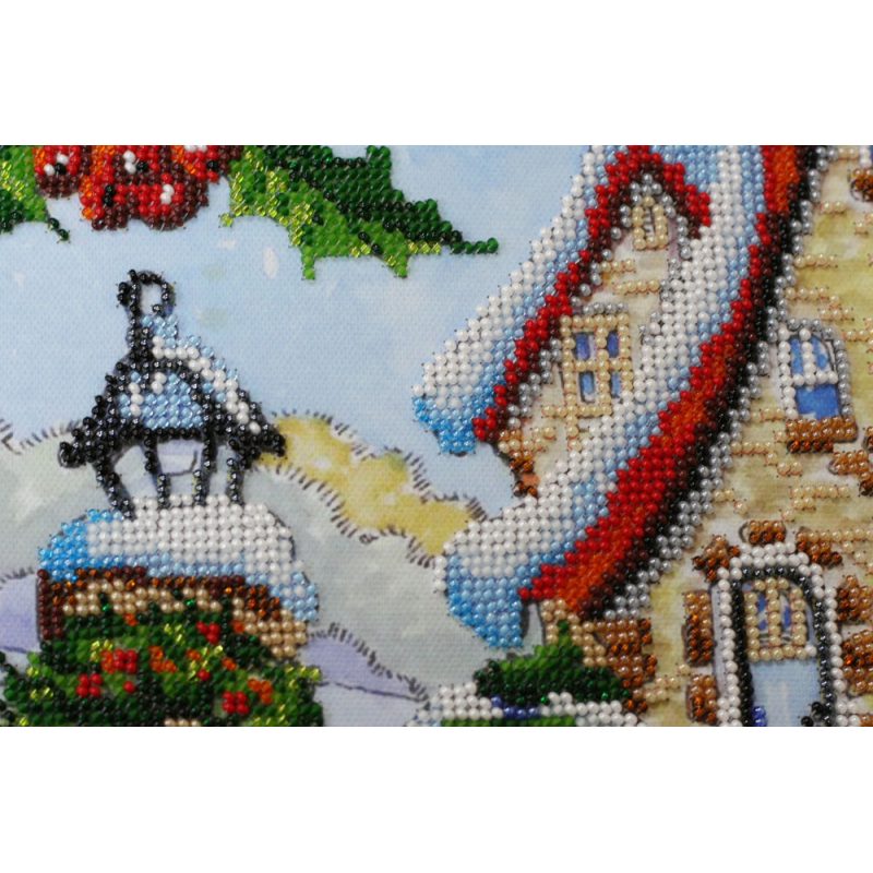 Main Bead Embroidery Kit Fabulous winter - 1