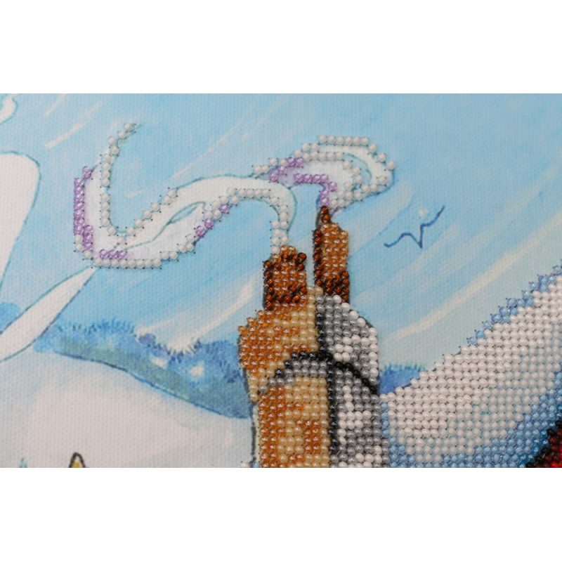 Main Bead Embroidery Kit Fabulous winter - 2