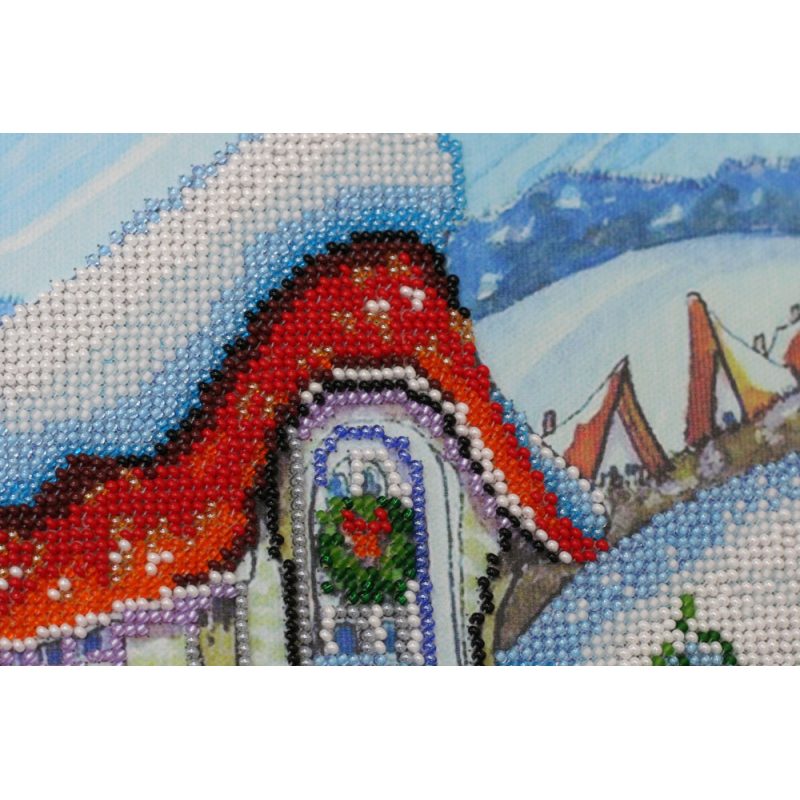 Main Bead Embroidery Kit Fabulous winter - 2