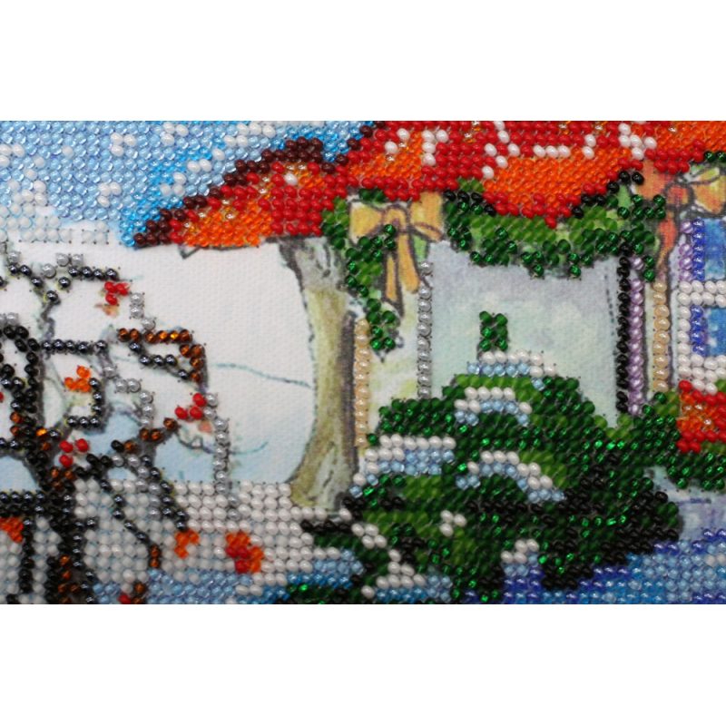 Main Bead Embroidery Kit Fabulous winter - 2