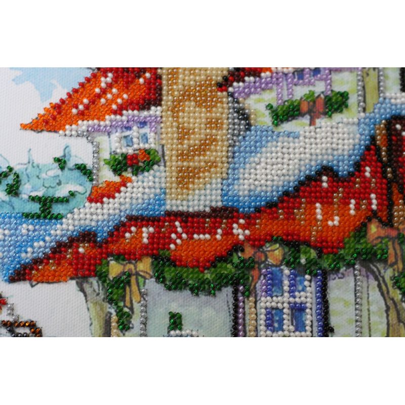 Main Bead Embroidery Kit Fabulous winter - 2