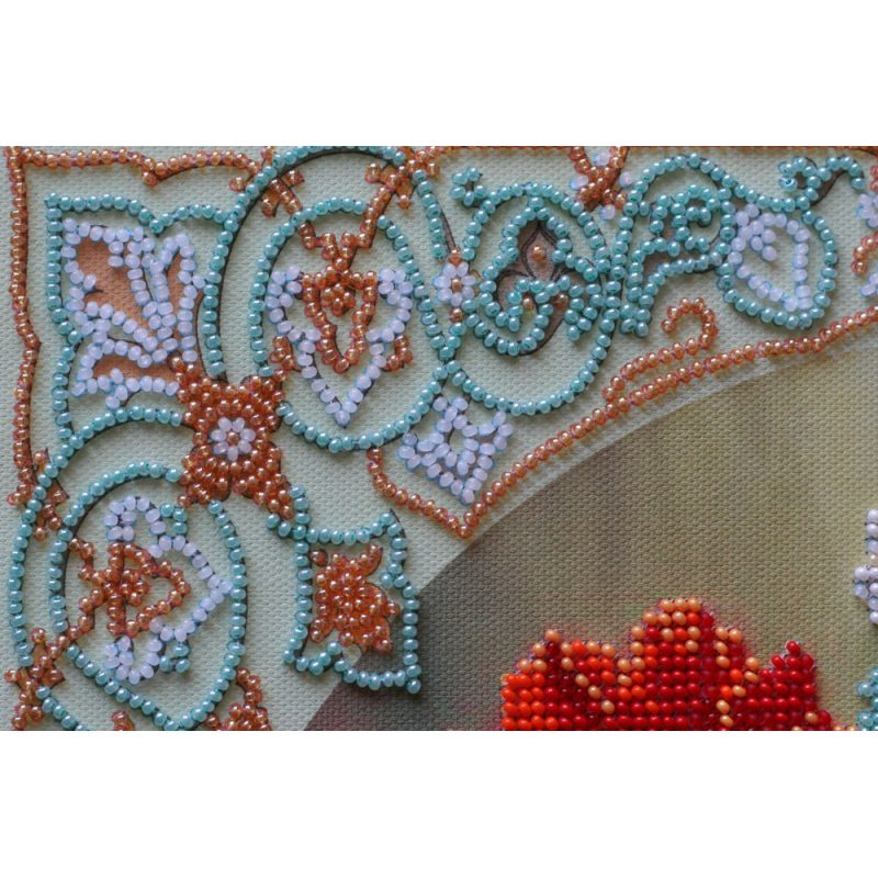 Main Bead Embroidery Kit Poppies and buldenezh
