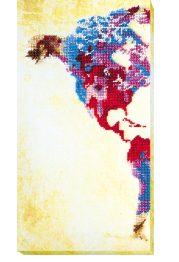 Main Bead Embroidery Kit World map - 1