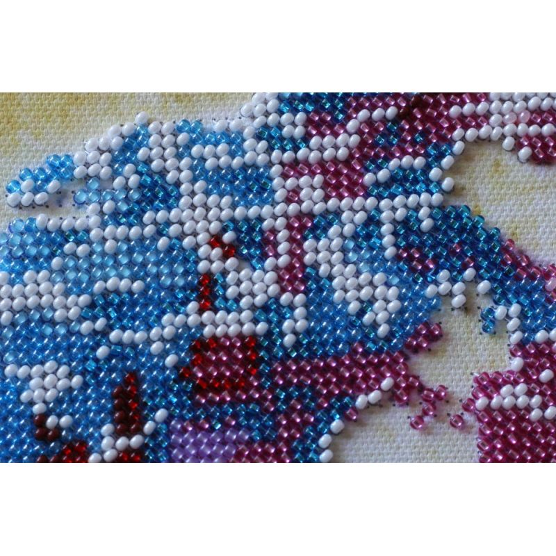 Main Bead Embroidery Kit World map - 1