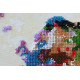 Main Bead Embroidery Kit World map - 2