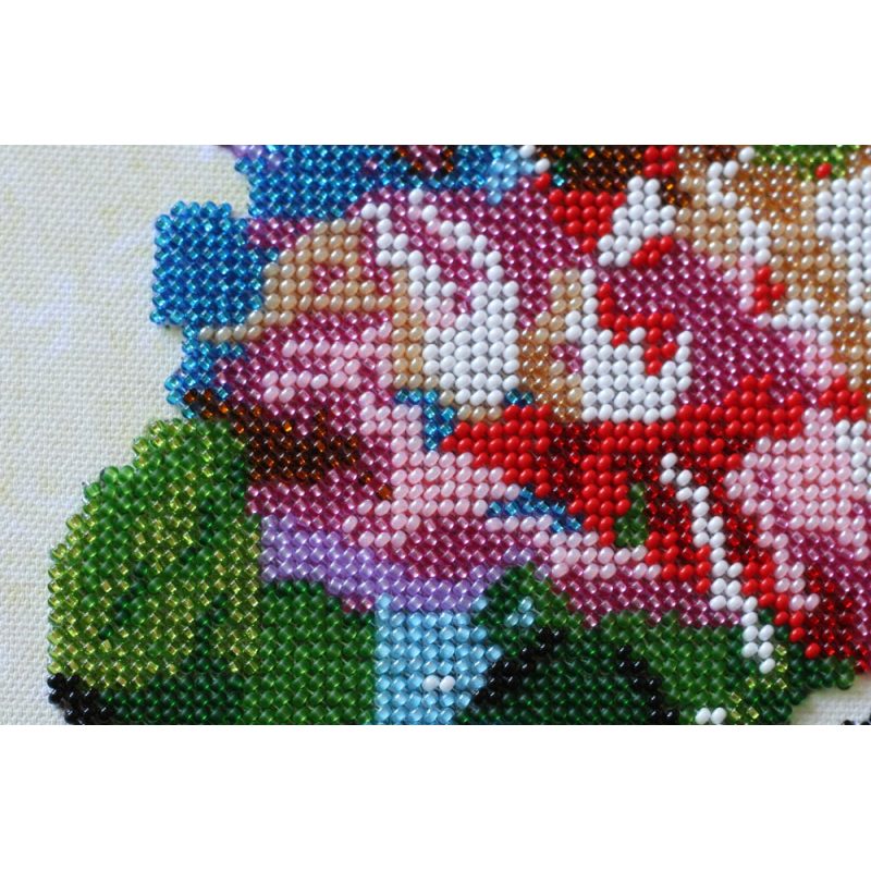 Main Bead Embroidery Kit World map - 2