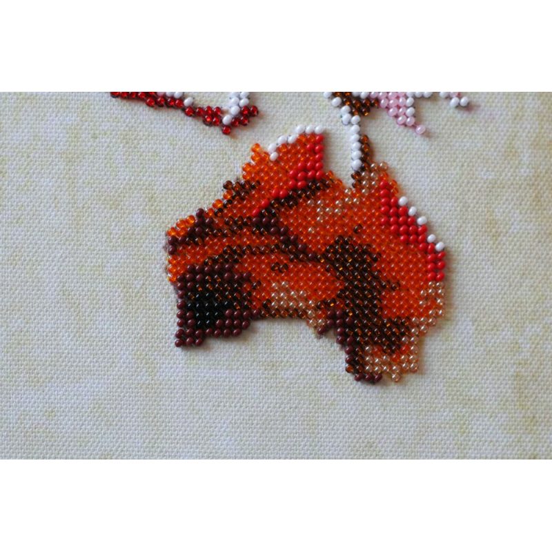 Main Bead Embroidery Kit World map - 3