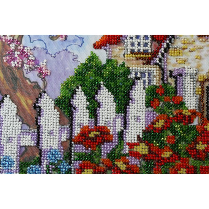 Main Bead Embroidery Kit Fabulous summer
