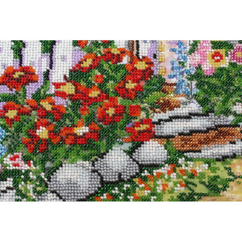 Main Bead Embroidery Kit Fabulous summer