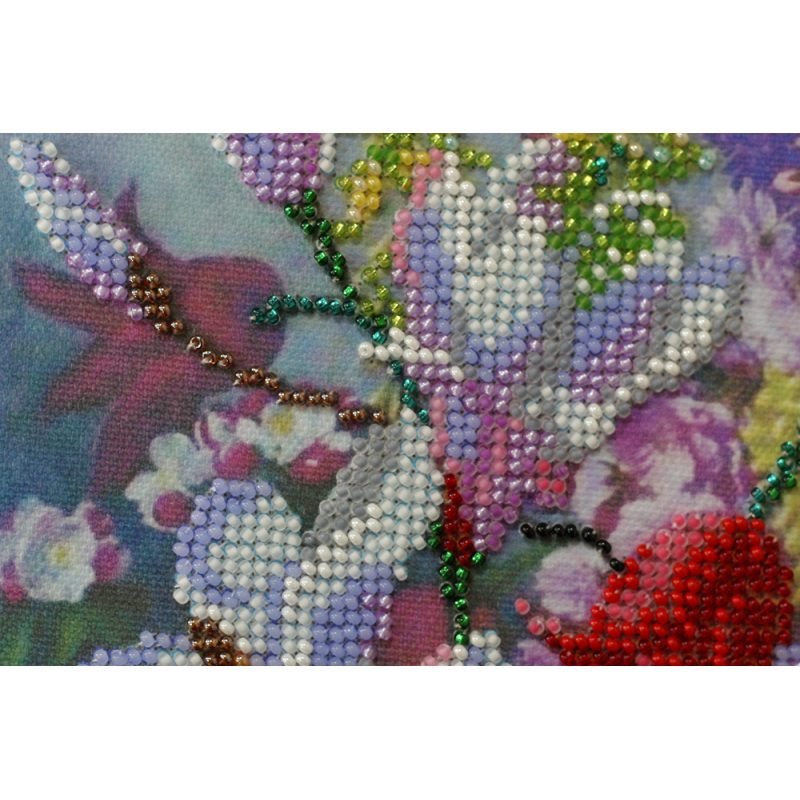 Main Bead Embroidery Kit Purple twilight
