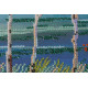 Main Bead Embroidery Kit Fire in sky blue - 2