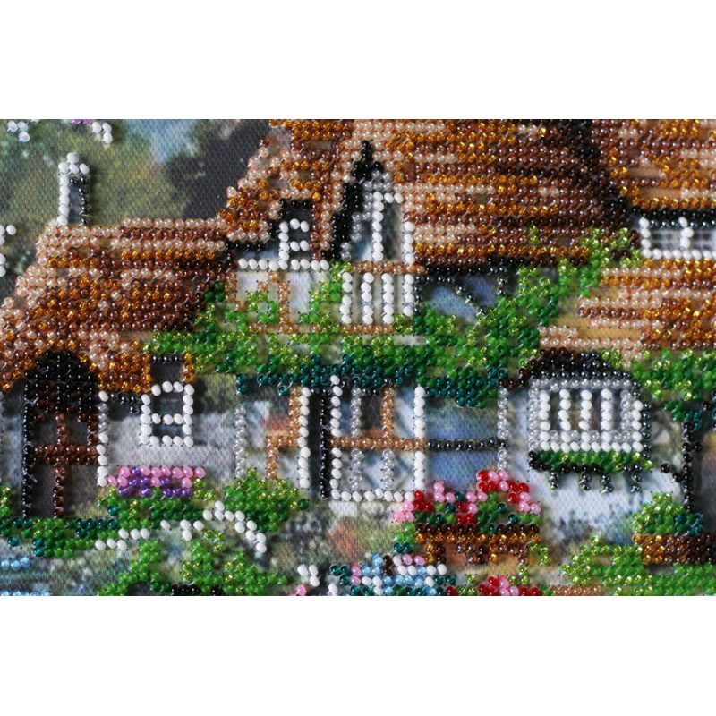 Main Bead Embroidery Kit House at the lake