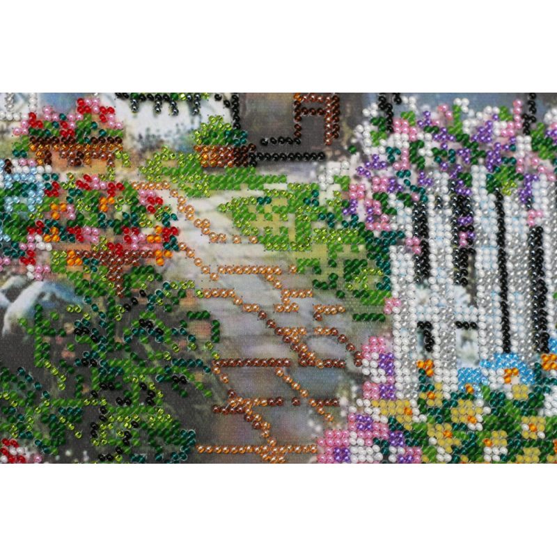 Main Bead Embroidery Kit House at the lake