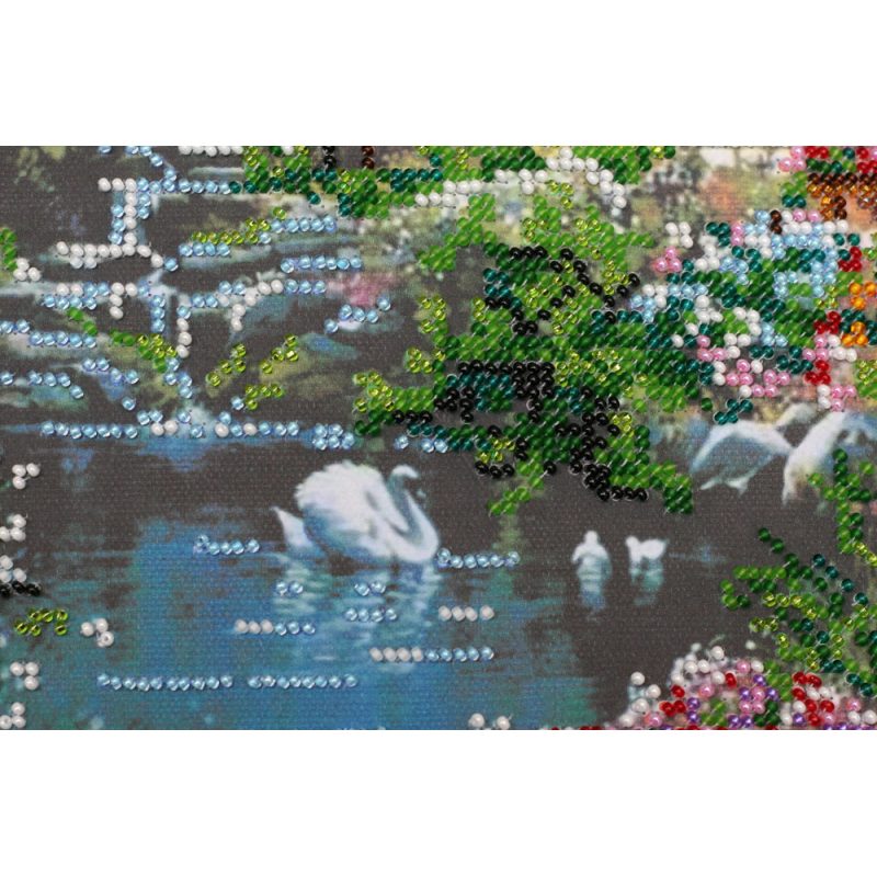 Main Bead Embroidery Kit House at the lake