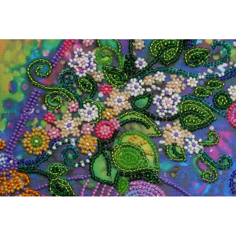Main Bead Embroidery Kit Fly of butterfly