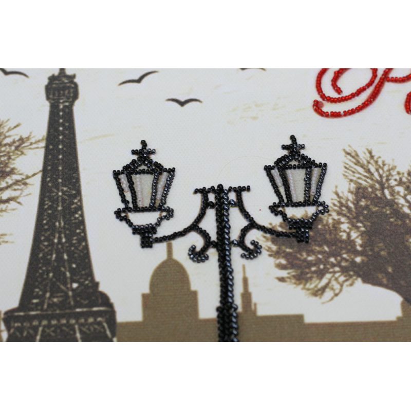 Main Bead Embroidery Kit Red and black
