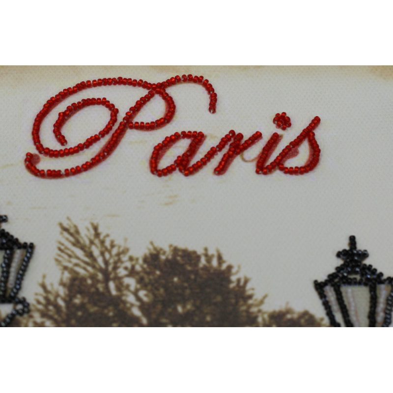 Main Bead Embroidery Kit Red and black