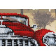 Main Bead Embroidery Kit Red and black