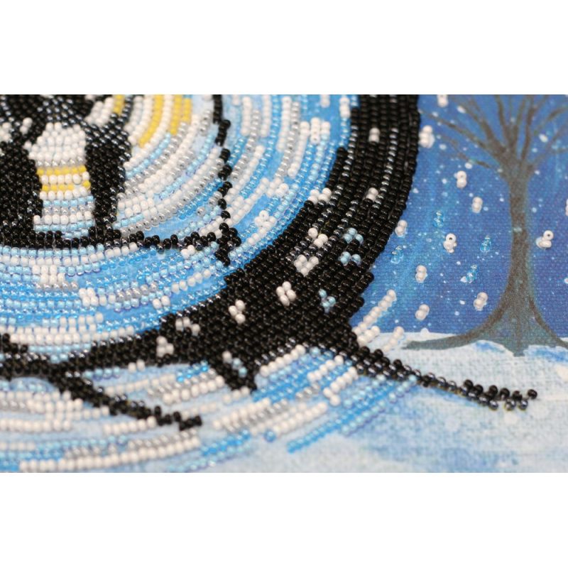 Main Bead Embroidery Kit Night rendezvous