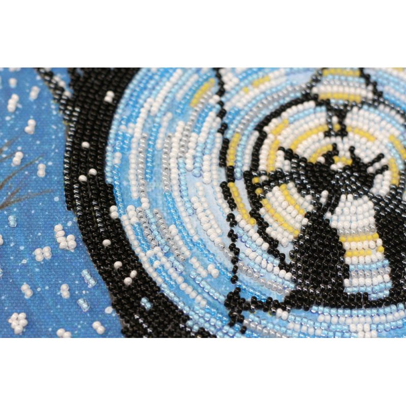 Main Bead Embroidery Kit Night rendezvous