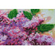 Main Bead Embroidery Kit Lilac still life