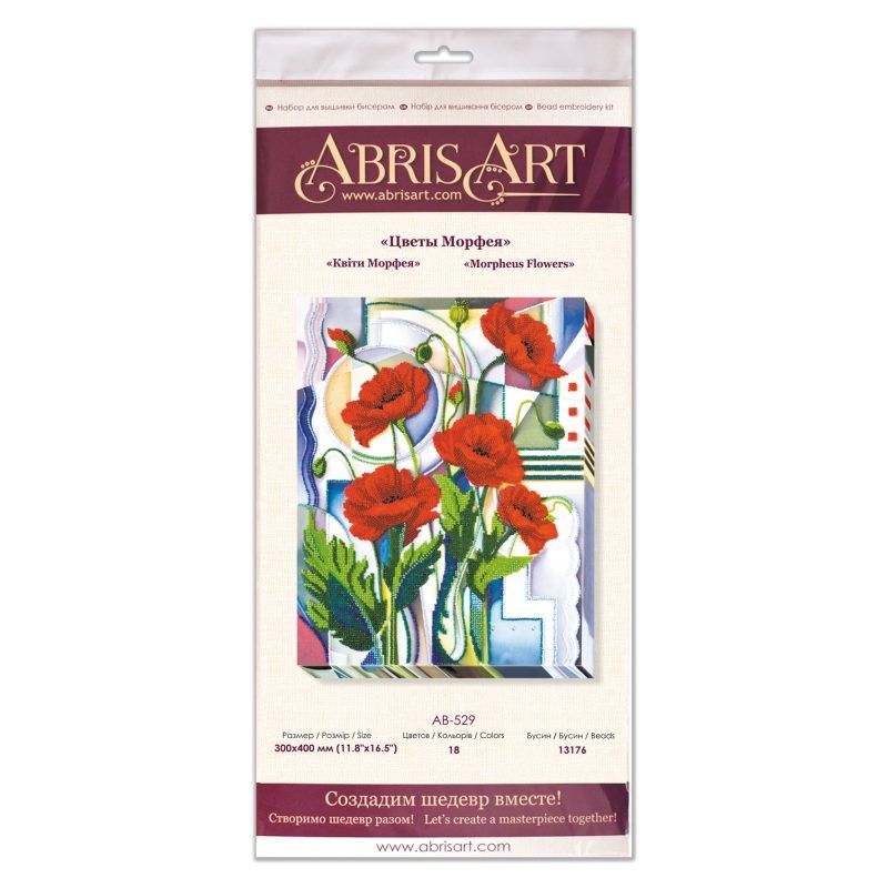 Main Bead Embroidery Kit Morpheus Flowers