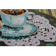 Main Bead Embroidery Kit Coffee with lemon