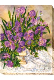 Main Bead Embroidery Kit Flower lace