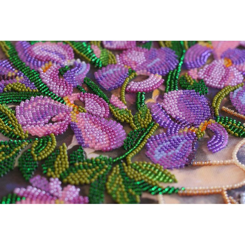 Main Bead Embroidery Kit Flower lace