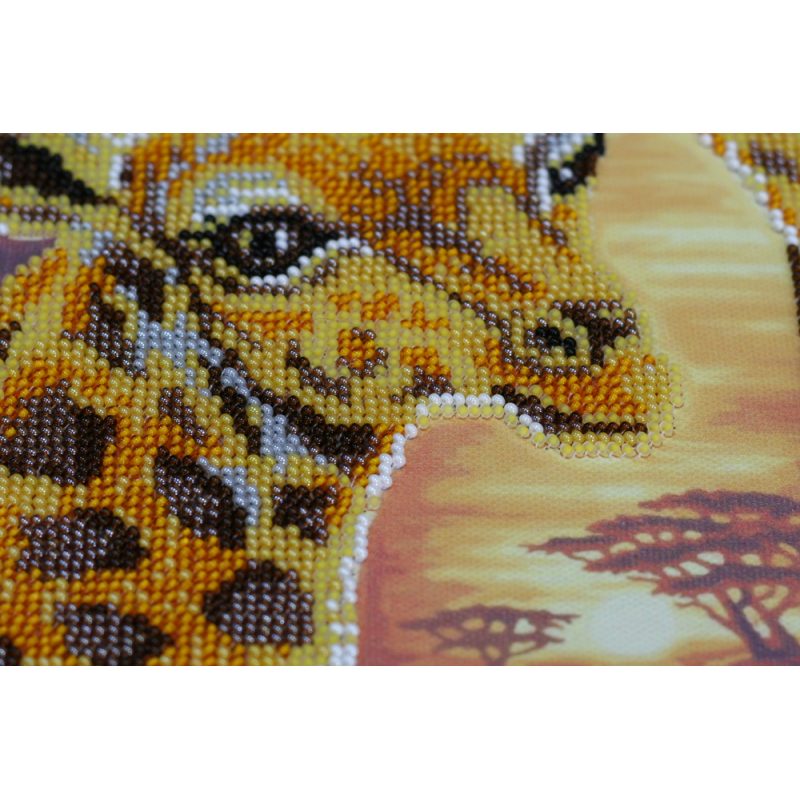 Main Bead Embroidery Kit Giraffes
