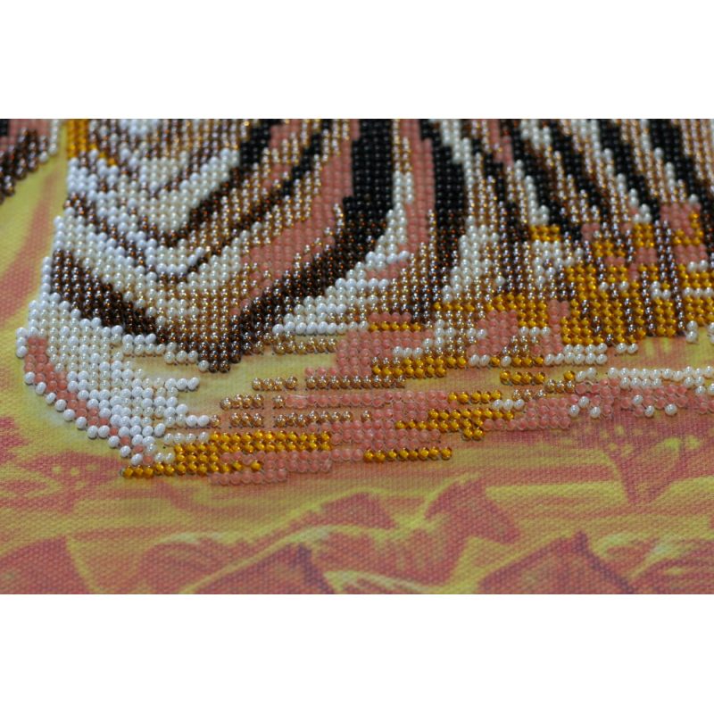 Main Bead Embroidery Kit Zebras