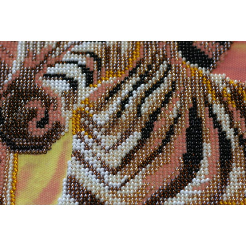Main Bead Embroidery Kit Zebras