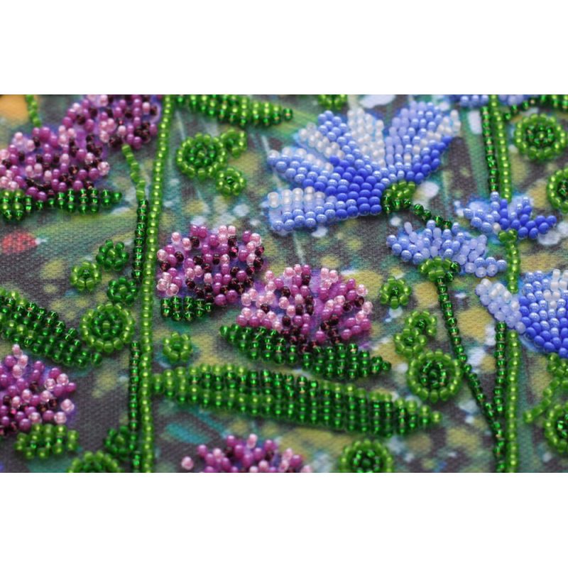 Main Bead Embroidery Kit Golden umbrellas