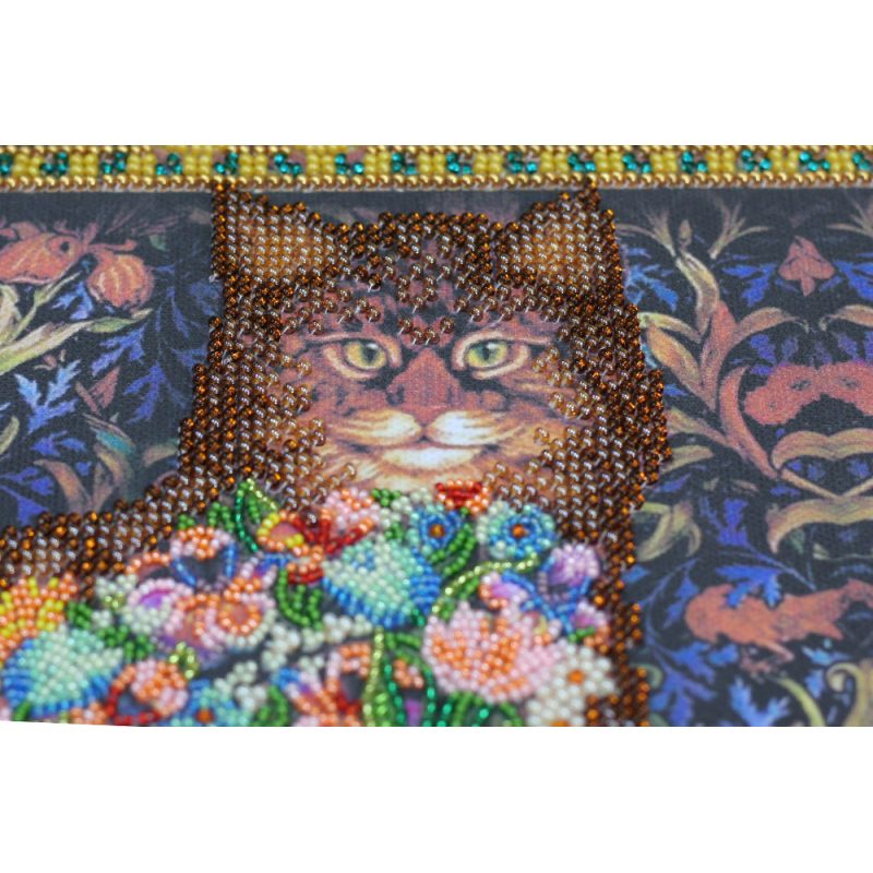 Main Bead Embroidery Kit Fairy-tale about a cat