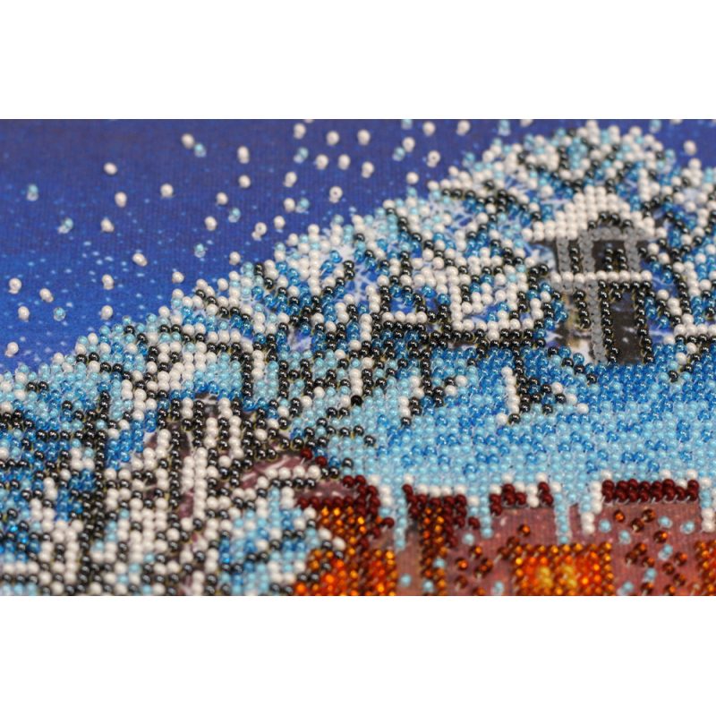 Main Bead Embroidery Kit Winter night