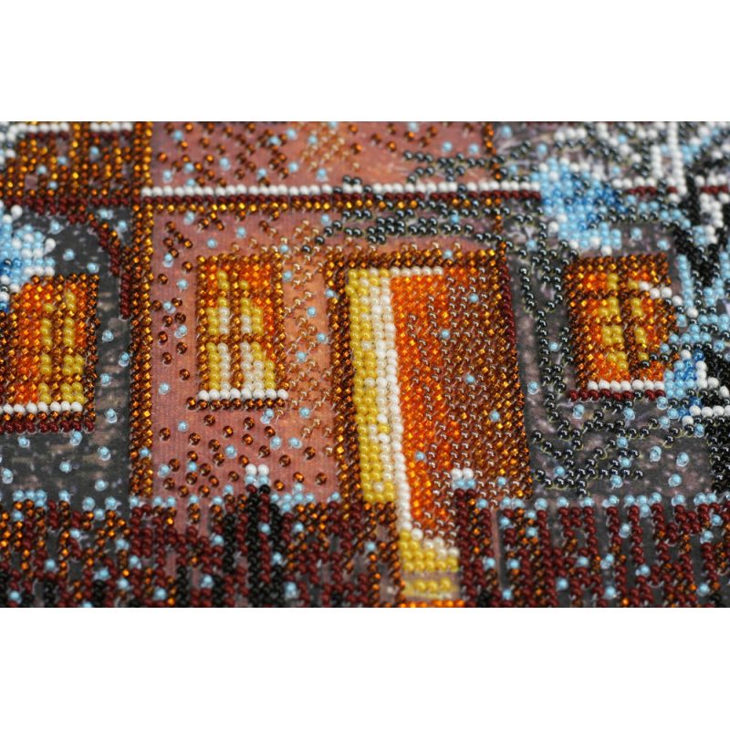 Main Bead Embroidery Kit Winter night
