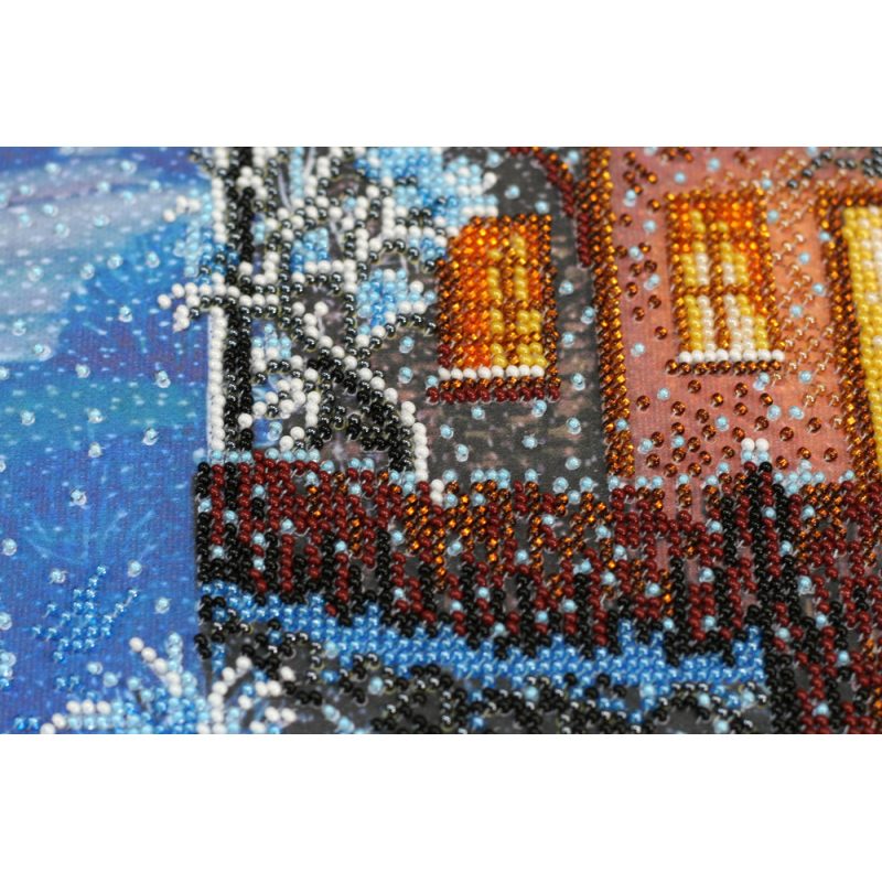 Main Bead Embroidery Kit Winter night