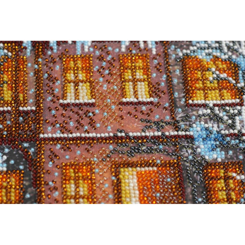 Main Bead Embroidery Kit Winter night