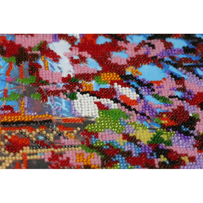 Main Bead Embroidery Kit In the colors of autumn