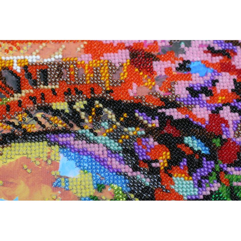 Main Bead Embroidery Kit In the colors of autumn