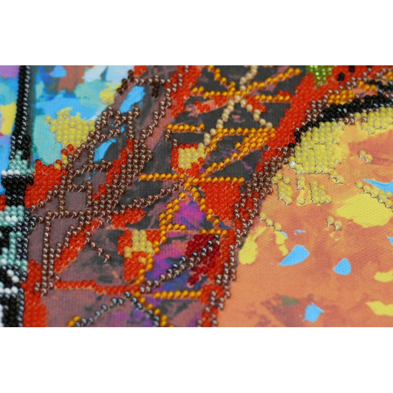 Main Bead Embroidery Kit In the colors of autumn