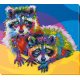 Main Bead Embroidery Kit Raccoons