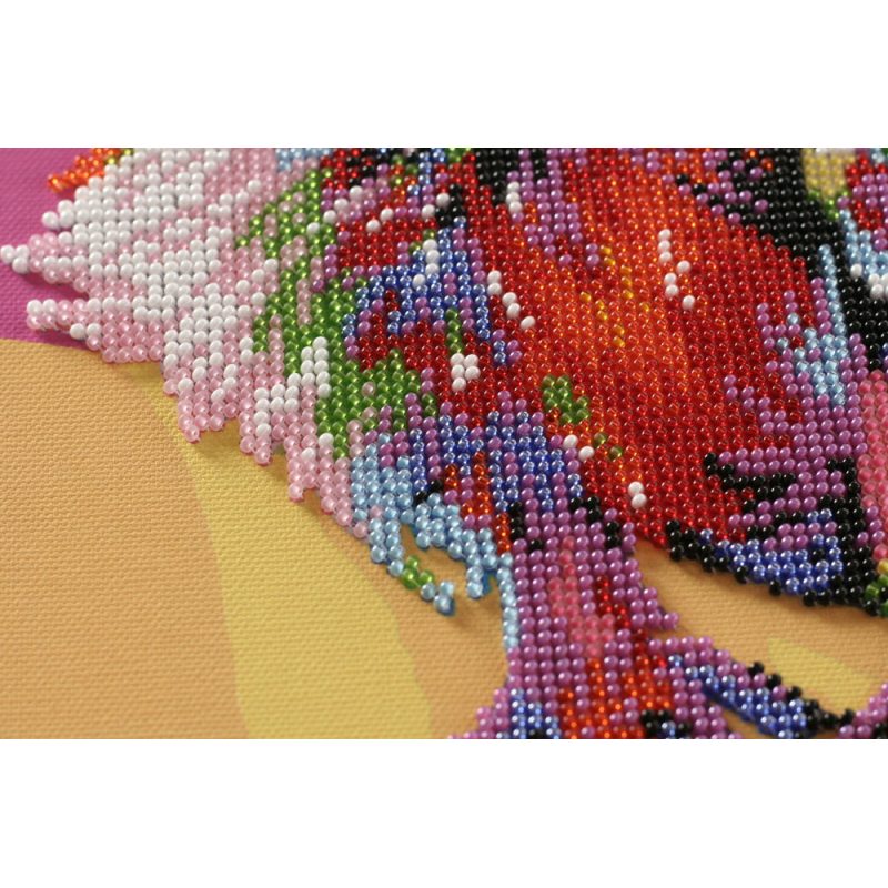 Main Bead Embroidery Kit Raccoons