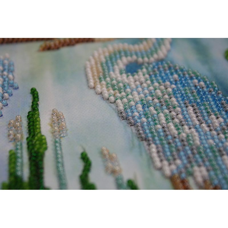 Main Bead Embroidery Kit Herons