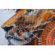 Main Bead Embroidery Kit Fire-maned lion
