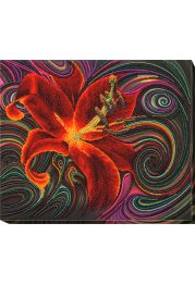 Main Bead Embroidery Kit Wonderful lily